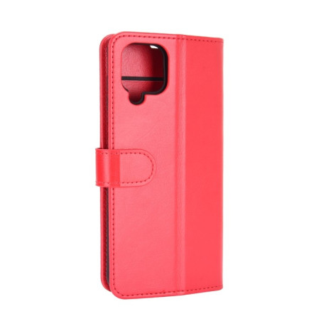 Чехол-книжка Texture Single Fold на Samsung Galaxy A12/M12 - красный
