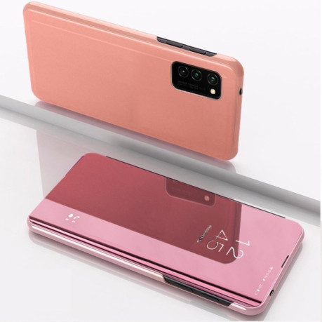 Чохол-книжка Clear View Samsung Galaxy S21 Ultra - рожеве золото