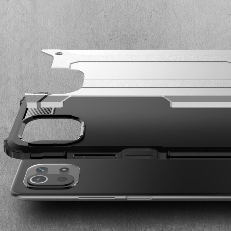Противоударный чехол Magic Armor на  Xiaomi Mi 11 Lite/Mi 11 Lite NE - черный