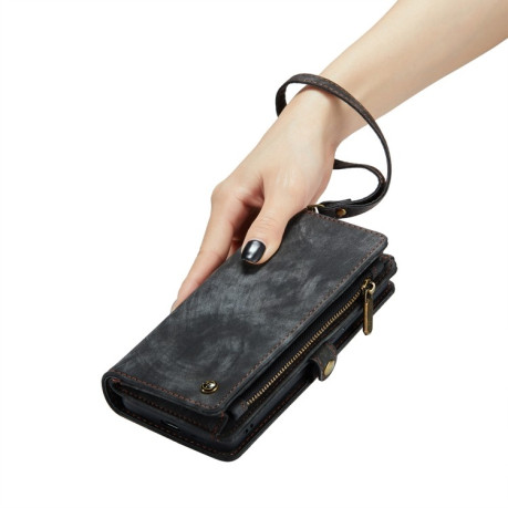 Чохол-гаманець CaseMe 008 Series на Samsung Galaxy S23 5G - чорний