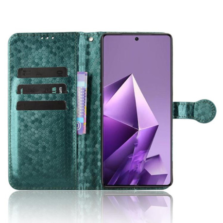 Чохол-книжка Honeycomb Dot для Infinix Note 50 Pro+ - зелений