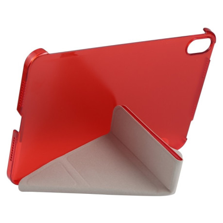 Чехол-книжка Silk Texture Horizontal Deformation для iPad mini 6 - красный