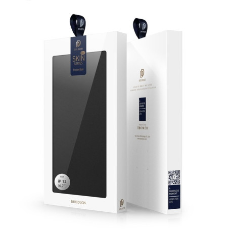 Чехол-книжка DUX DUCIS Skin Pro Series на iPhone 12 Pro Max - черный