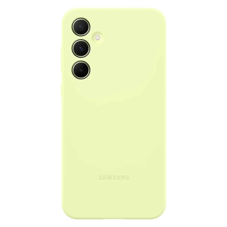 Оригинальный чехол Samsung Silicone Case для Samsung Galaxy A55 - light green(EF-PA556TMEGWW)