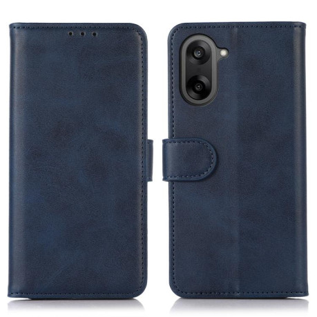 Чехол-книжка Cow Texture на OnePlus Nord CE5 / Ace 5 - синий