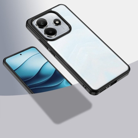 Противоударный чехол Armor Clear для  Redmi Note 14 4G - Scrub Black