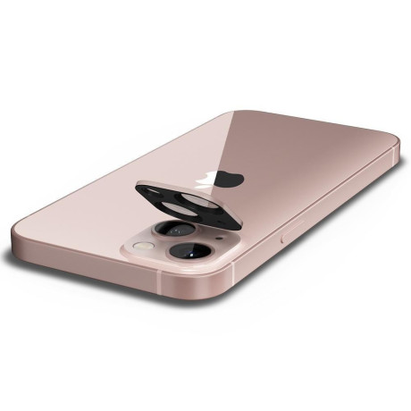 Комплект захисного скла 2шт на камеру Spigen Optik.Tr Camera Lens для iPhone 13 Mini/13 - Pink