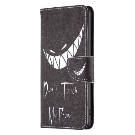 Чехол-книжка Colored Drawing Pattern для Samsung Galaxy S25 5G - Smirk