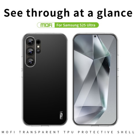 Ультратонкий чохол MOFI Ming Series  для Samsung Galaxy S25 Ultra 5G - прозорий