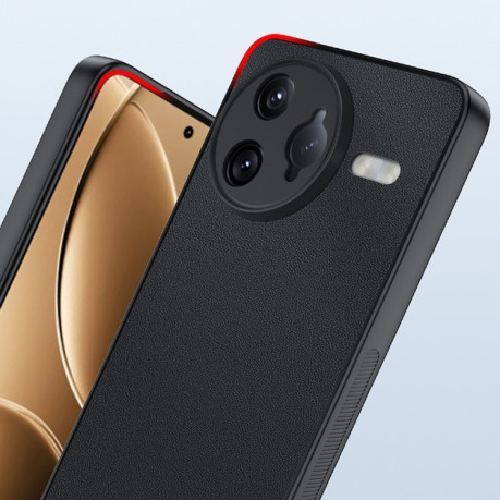 Противоударный чехол Plain Skin для For Redmi K80 Pro / Poco F7 Ultra - оранжевый