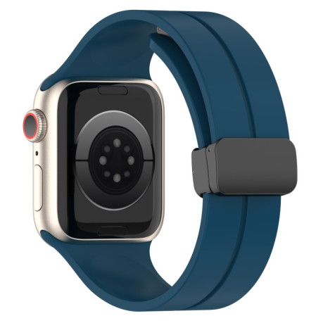 Силиконовый ремешок Solid Color для Apple Watch Ultra 49mm/45mm/44mm - синий