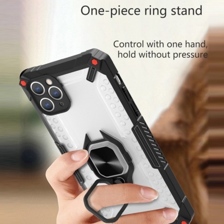 Чохол протиударний Matte with Ring Holder для iPhone 13 mini - синій