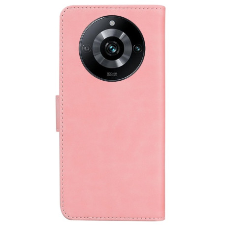 Чохол-книжка Skin Feel Pure Color для Realme 11 Pro 5G/11 Pro+ 5G/Narzo 60 Pro 5G - рожевий