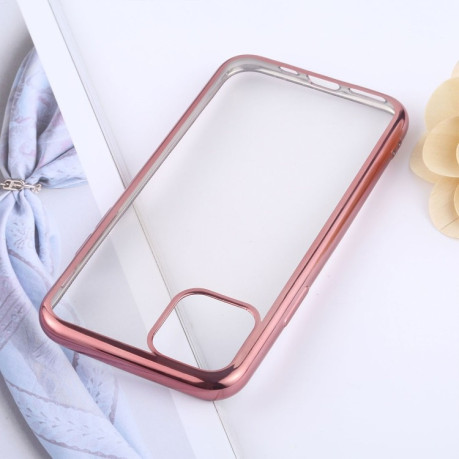 Силиконовый чехол Anti-Drop And Waterproof на iPhone 11-розовое золото