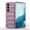 Силиконовый чехол Magic Flannel для Samsung Galaxy S24 5G - фиолетовый