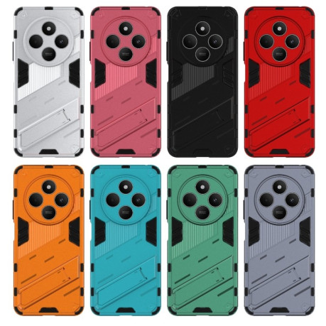 Противоударный чехол Punk Armor для Xiaomi Redmi 14C 4G/Poco C75/Redmi A4 5G - синий