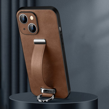 Чохол протиударний SULADA Tide Cool Series для iPhone 15 Plus - коричневий