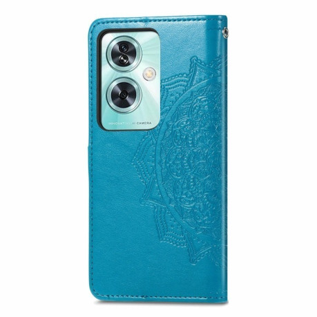 Чохол-книжка Mandala Embossing Pattern на OnePlus Nord N30 SE - синій
