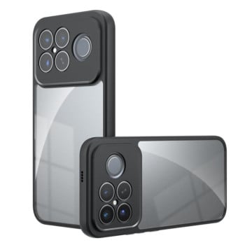 Противоударный чехол Armor Precise Hole гибрид на Xiaomi Redmi K90 Pro Max / Poco F8 Ultra — прозрачный