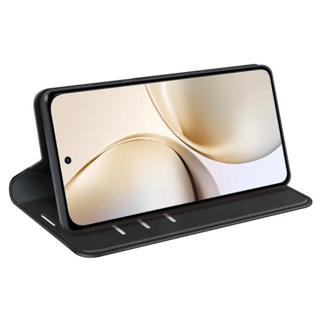 Чехол-книжка Retro Skin Feel Business Magnetic на Realme 14 Pro+ - черный