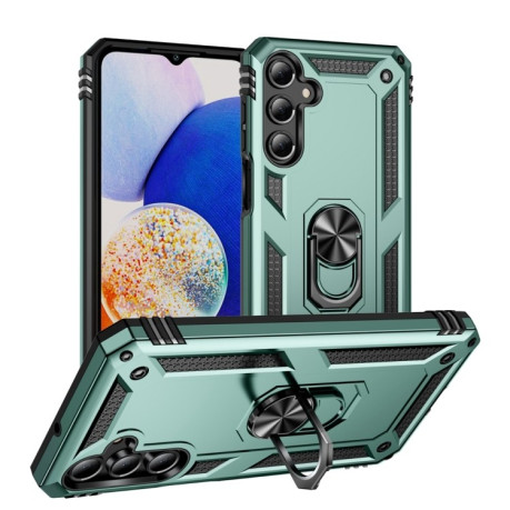Противоударный чехол HMC 360 Degree Rotating Holder на Samsung Galaxy A16 5G - зеленый