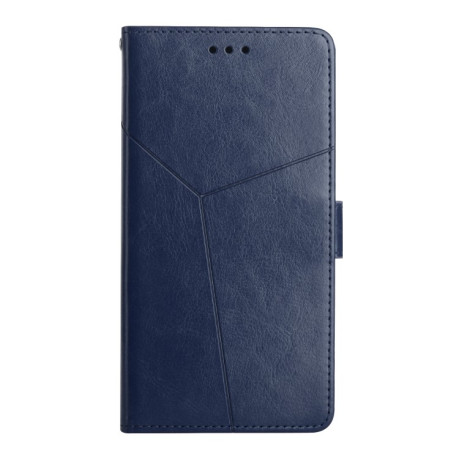Чохол книжка Y-shaped Pattern для Xiaomi Poco M5 4G/5G/M4 5G - синій
