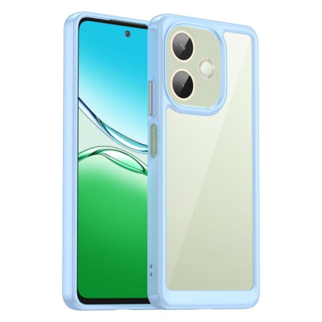 Противоударный чохол Colorful Acrylic Series для OPPO A5 Pro 4G - синий