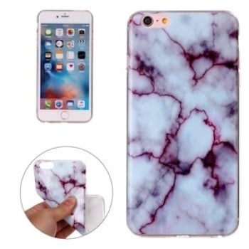 TPU Чехол Marbling Pattern Purple для iPhone 6 Plus, 6s Plus