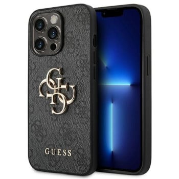 Оригінальний чохол Guess 4G Big Metal Logo для iPhone 14 Pro Max - grey