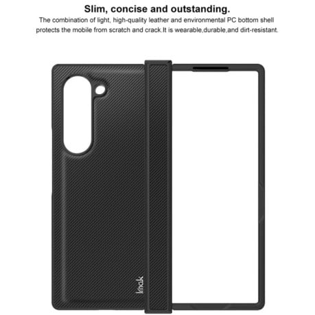 Противоударный чехол imak Ruiyi Series для Samsung Galaxy Fold 6 - черный