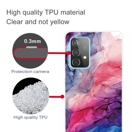 Протиударний чохол Marble Pattern для Samsung Galaxy A32 5G- Abstract Red
