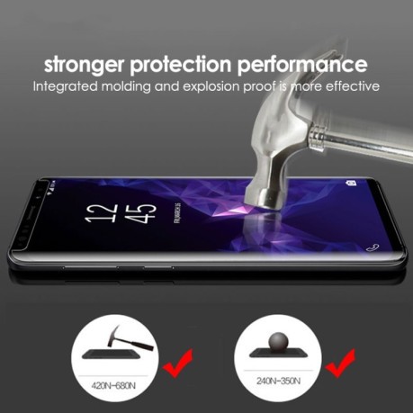 Защитно 3d стекло UV Liquid Curved Tempered Glass на Samsung Galaxy S9 Plus