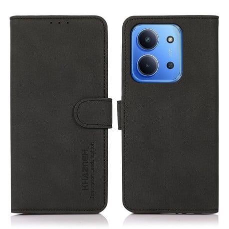 Чехол-книжка KHAZNEH матовая фактура на Xiaomi Redmi 15C 5G / 4G EU 173mm - черный