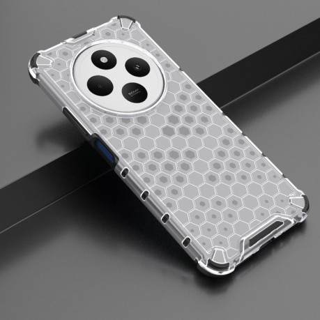 Протиударний чохол Honeycomb на Xiaomi Redmi 14C 4G/Poco C75/Redmi A4 5G - білий
