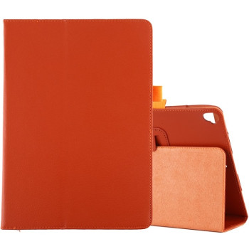 Чехол-книжка Litchi Texture для iPad 10.5 / iPad 10.2 2021/2020/2019 - оранжевый