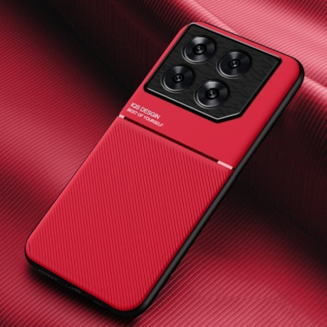 Противоударный чехол Tilt Strip Grain на Infinix GT 20 Pro - красный