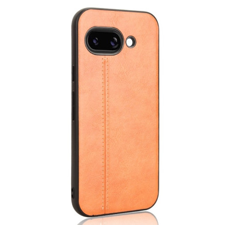 Ударозащитный чехол Sewing Cow Pattern для Google Pixel 9a - желтый