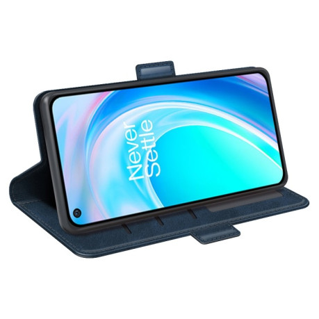 Чохол-книжка Dual-side Magnetic Buckle для OnePlus Nord CE 2 Lite - синій