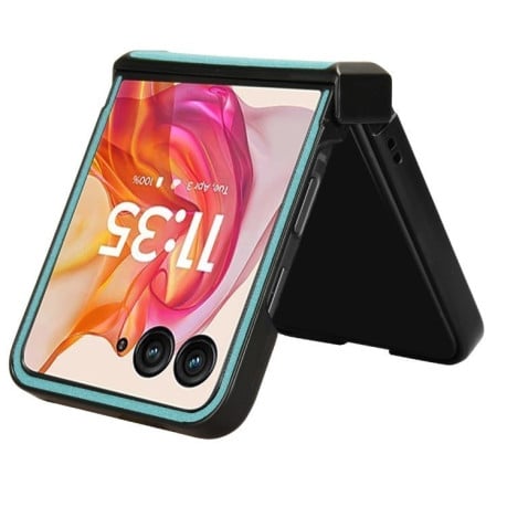 Протиударний чохол Sandskin Texture на Motorola Razr 50 Ultra - синій