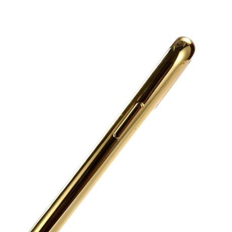 Ультратонкий силиконовый чехол Electroplating на iPhone XR-розовое золото