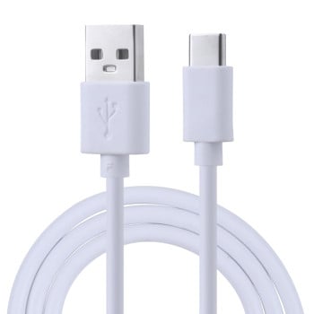 Кабель USB to USB-C / Type-C Copper Core Charging Cable, Cable Length:1m - белый