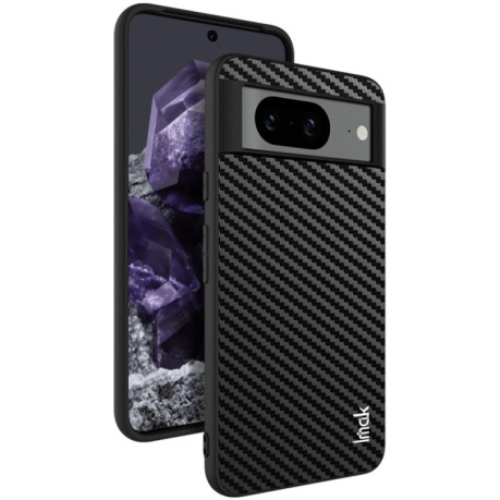 Противоударный чехол IMAK LX-5 Series PC + TPU на Google Pixel 8 - карбоновый