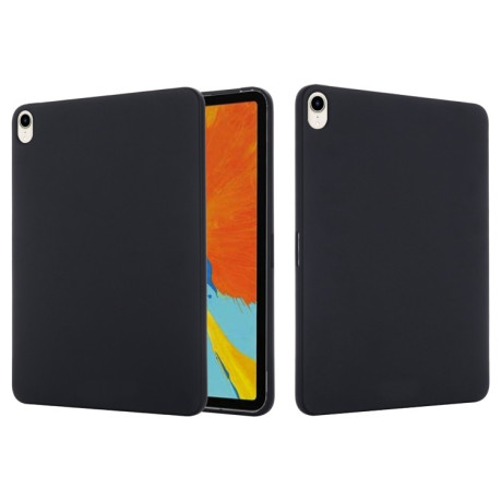 Противоударный чехол Solid Color Liquid Silicone для iPad mini 6 - черный