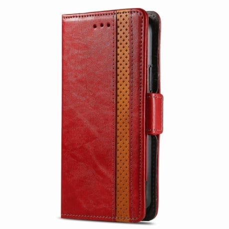 Чехол-книжка Dual-side Magnetic Buckle для Realme C65 - красный