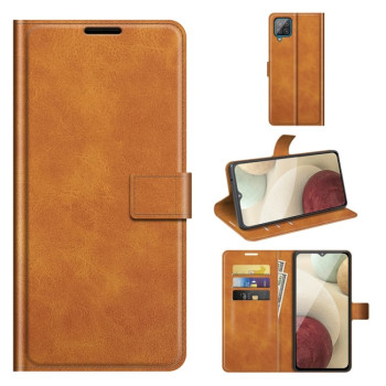 Чохол-книжка Retro Calf Pattern Buckle Samsung Galaxy M32/A22 4G - жовтий