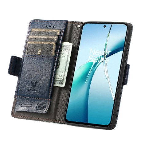 Чехол-книжка Dual-side Magnetic Buckle для OnePlus Ace 3 Pro - синий