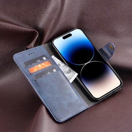 Чехол-книжка idewei Retro Texture для Realme 10 5G - синий