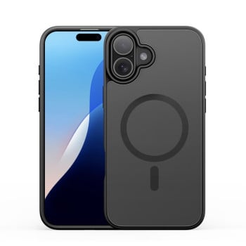 Чохол DUX DUCIS Yind Series MagSafe TPU Hybrid PC на iPhone 16 Plus - чорний