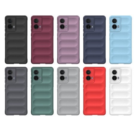 Силіконовий чохол Magic Flannel для Motorola Moto G85 5G Global - чорний