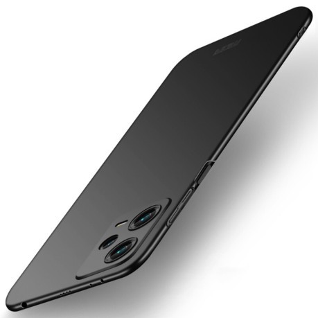 Ультратонкий чехол MOFI Frosted на Xiaomi Redmi Note 12 Pro 5G - черный